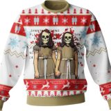 Hooktab Come Play With Us The Shining Ugly Christmas Sweater