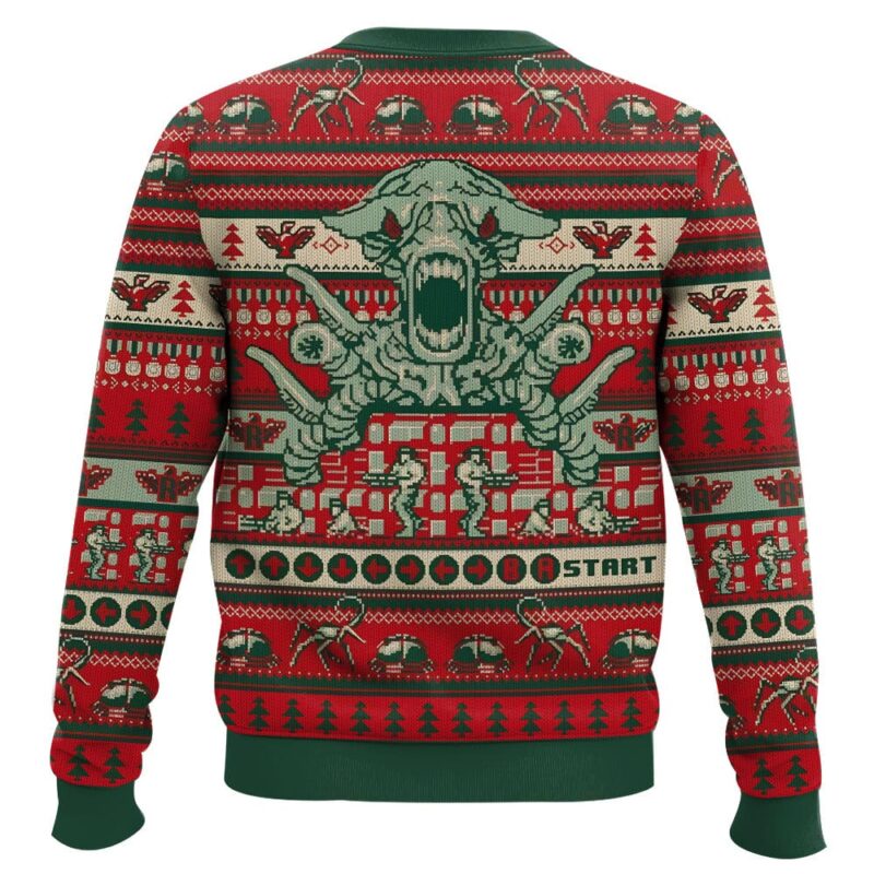 Hooktab Contra 1987 Ugly Christmas Sweater Hooktab Contra 1987 Ugly Christmas Sweater
