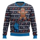 Hooktab Cookie Monster And The Gingerbread The The Muppet Show Ugly Christmas Sweater