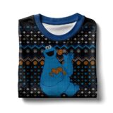 Hooktab Cookie Monster The Muppet Show Ugly Christmas Sweater