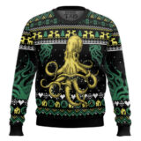 Hooktab Cool Octopus Ugly Christmas Sweater