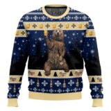 Hooktab Coors Banquet Bear Ugly Christmas Sweater