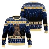 Hooktab Coors Banquet Bear Ugly Christmas Sweater