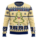 Hooktab Coors Banquet Christmas Tree Ugly Christmas Sweater