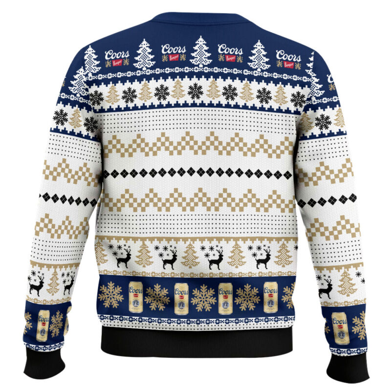 Hooktab Coors Banquet Drink Drank Drunk Ugly Christmas Sweater Hooktab Coors Banquet Drink Drank Drunk Ugly Christmas Sweater