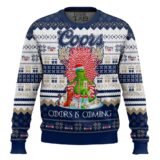 Hooktab Coors Banquet Is Coming Ugly Christmas Sweater