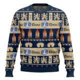 Hooktab Coors Beer Ugly Christmas Sweater