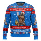 Hooktab Coors Light Bear Ugly Christmas Sweater