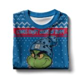 Hooktab Coors Light Makes Me Happy Ugly Christmas Sweater