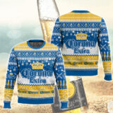 Hooktab Corona Extra Beer Ugly Christmas Sweater