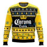 Hooktab Corona Extra Lager - Custom Name Ugly Christmas Sweater