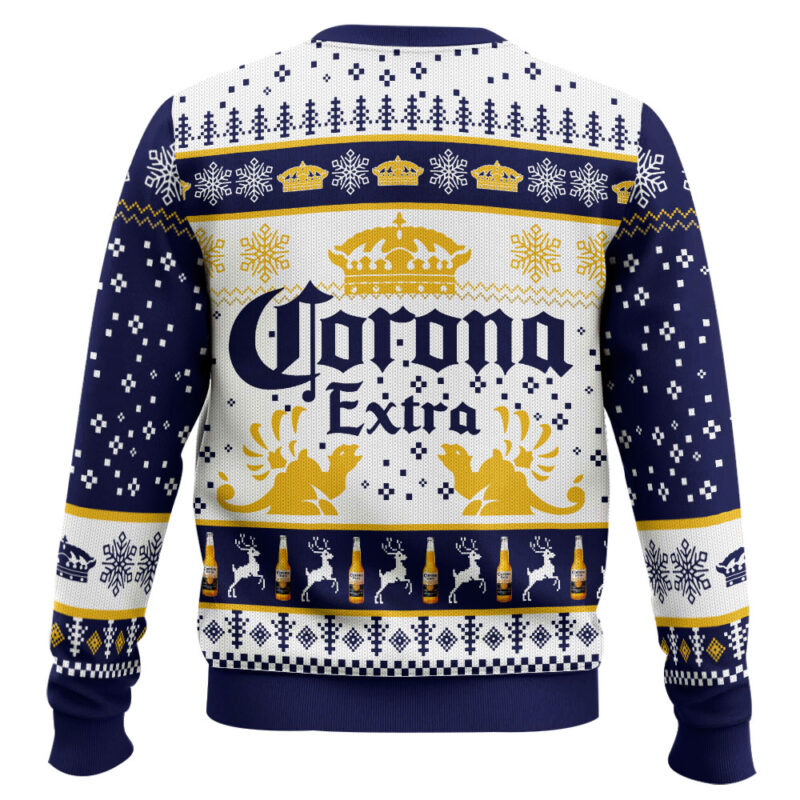 Hooktab Corona Extra Ugly Christmas Sweater Hooktab Corona Extra Ugly Christmas Sweater
