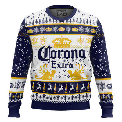 Hooktab Corona Extra Ugly Christmas Sweater