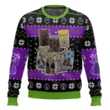 Hooktab Coven True The Witches' Road Ugly Christmas Sweater