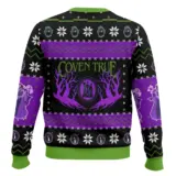 Hooktab Coven True The Witches' Road Ugly Christmas Sweater