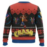 Hooktab Crash Bandicoot Ugly Christmas Sweater