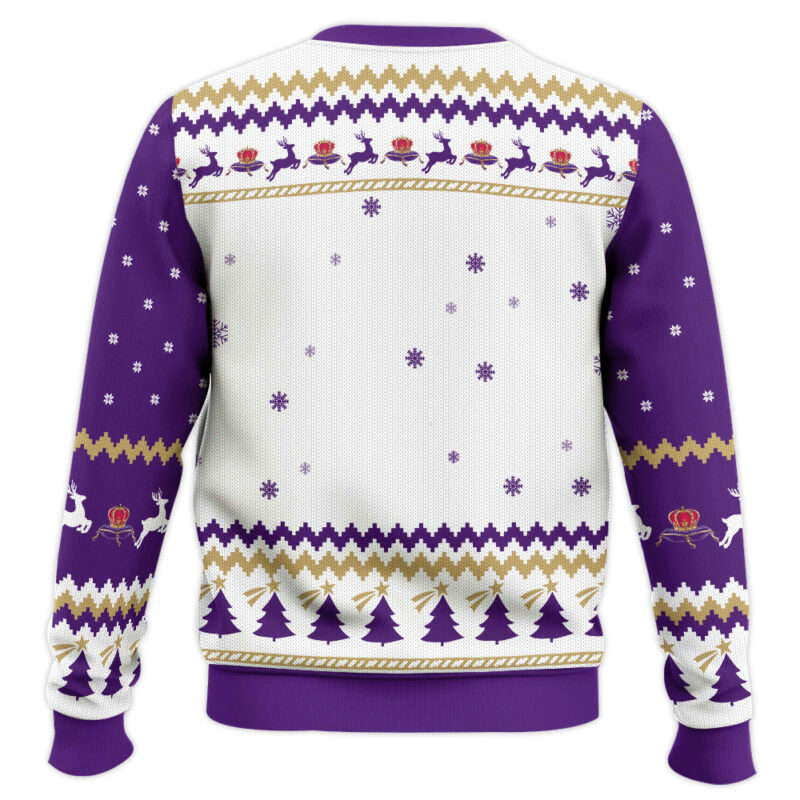 Hooktab Crown Royal Heart Ugly Christmas Sweater Hooktab Crown Royal Heart Ugly Christmas Sweater