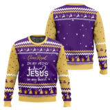 Hooktab Crown Royal In My Vein Ugly Christmas Sweater