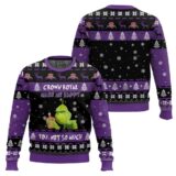 Hooktab Crown Royal Make Me Happy Ugly Christmas Sweater