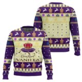 Hooktab Crown Royal Vanilla Ugly Christmas Sweater