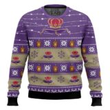 Hooktab Crown Royal Whisky - Custom Name Ugly Christmas Sweater