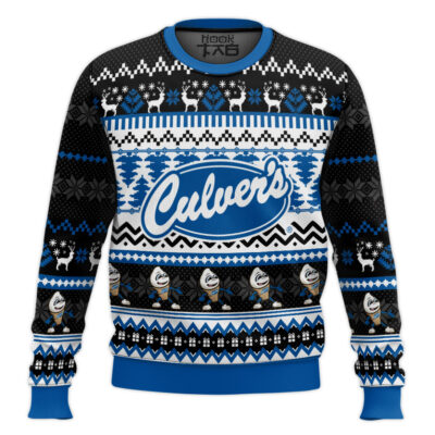 Hooktab Culver’s Ugly Christmas Sweater
