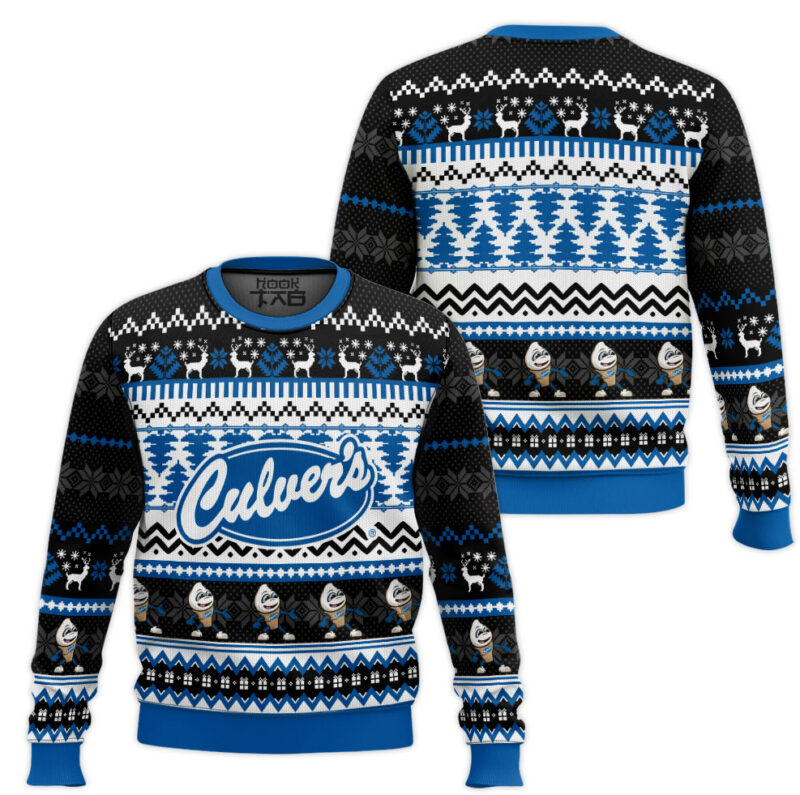 Hooktab Culver’s Ugly Christmas Sweater Hooktab Culver’s Ugly Christmas Sweater