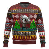 Hooktab Cute Jason Friday The 13th Ugly Christmas Sweater