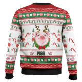 Hooktab Cute Pig Ugly Christmas Sweater