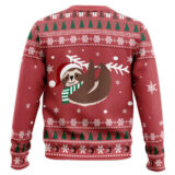Hooktab Cute Sloth Ugly Christmas Sweater