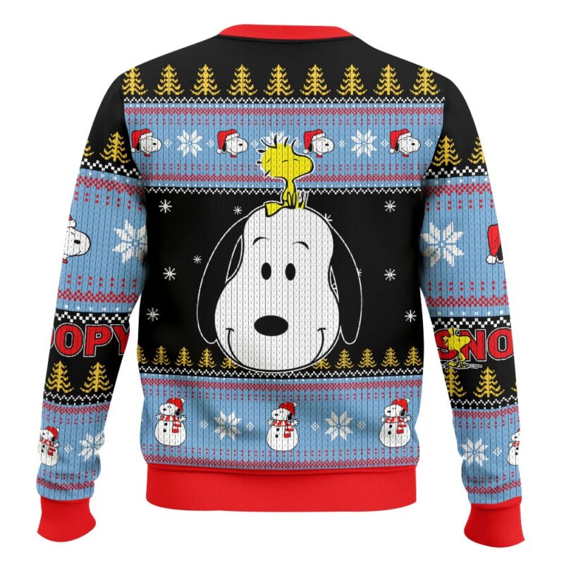 Hooktab Dab Snoopy The Charlie Brown and Snoopy Show Ugly Christmas Sweater Hooktab Dab Snoopy The Charlie Brown and Snoopy Show Ugly Christmas Sweater