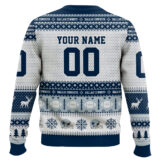 Hooktab Dallas Cowboys - Custom Name And Number Ugly Sweater