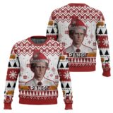 Hooktab Dang! Napoleon Dynamite Ugly Christmas Sweater