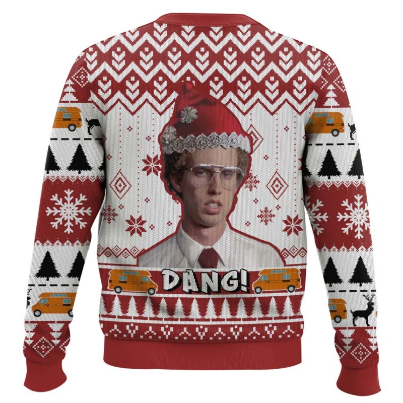 Hooktab Dang! Napoleon Dynamite Ugly Christmas Sweater Hooktab Dang! Napoleon Dynamite Ugly Christmas Sweater