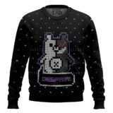 Hooktab Danganronpa Monokuma Despair Ugly Christmas Sweater