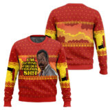 Hooktab Danny Glover Too Old For This Lethal Weapon Ugly Christmas Sweater