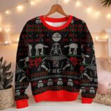Hooktab Darth Vader Anakin Skywalker Star Wars Ugly Christmas Sweater