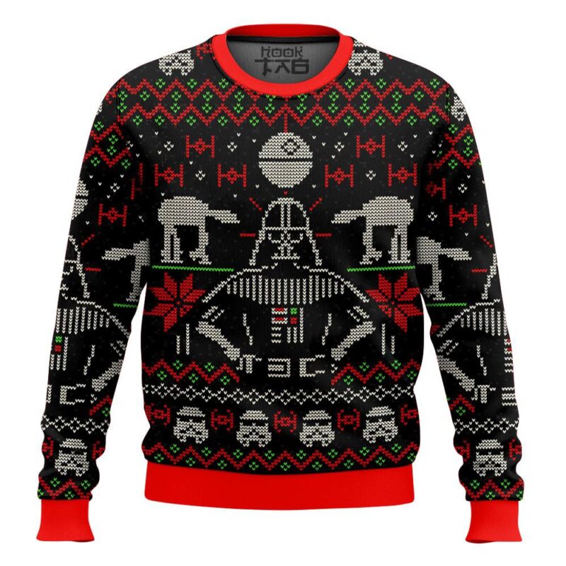 Hooktab Darth Vader Anakin Skywalker Star Wars Ugly Christmas Sweater