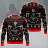 Hooktab Darth Vader Anakin Skywalker Star Wars Ugly Christmas Sweater