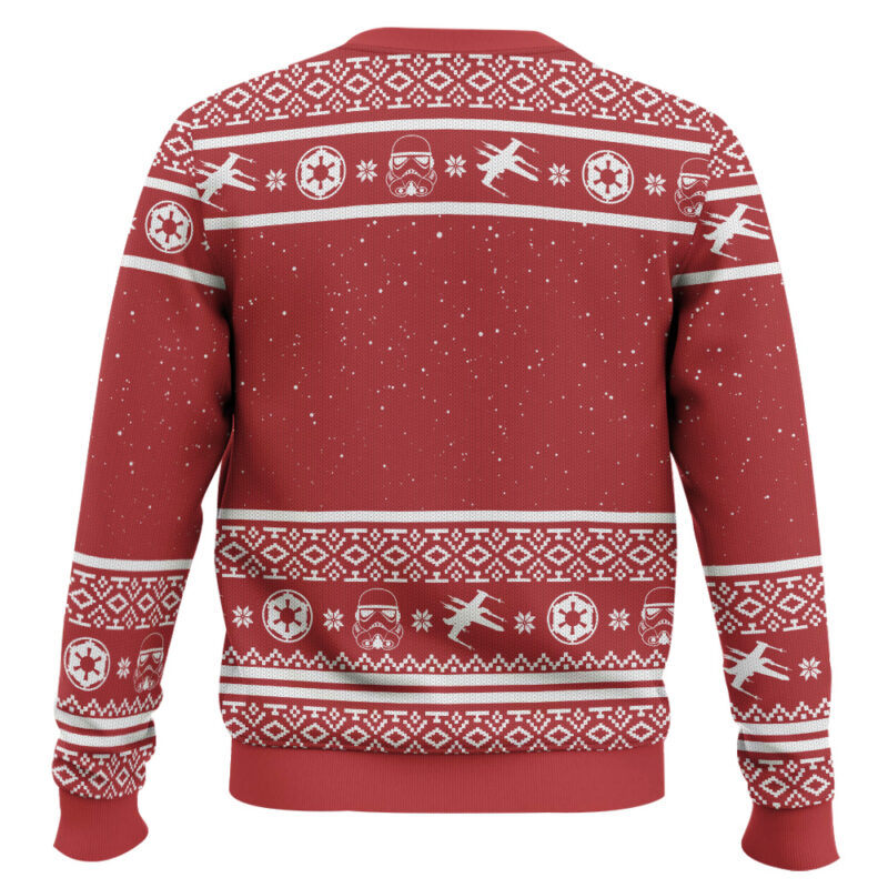 Hooktab Darth Vader And Stormtrooper Star Wars Ugly Christmas Sweater Hooktab Darth Vader And Stormtrooper Star Wars Ugly Christmas Sweater