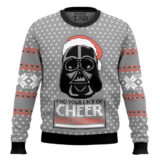 Hooktab Darth Vader Find Your Lack Of Cheer Star Wars Ugly Christmas Sweater