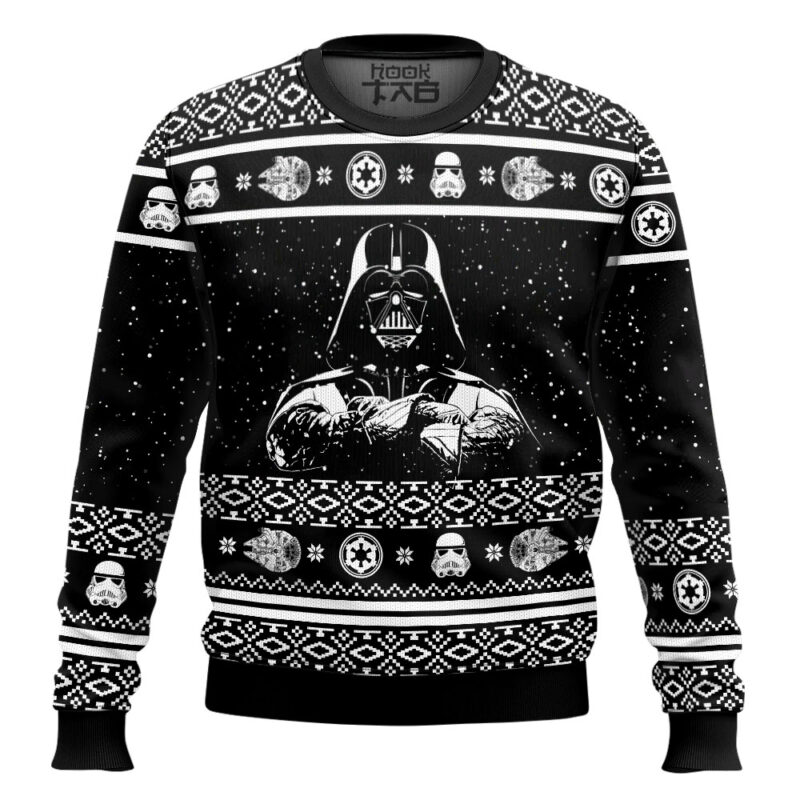 Hooktab Darth Vader Star Wars Ugly Christmas Sweater