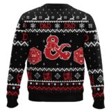 Hooktab D&D Dungeons & Dragons Ugly Christmas Sweater