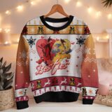 Hooktab Deadpool And Wolverine Besties Friends Ugly Christmas Sweater