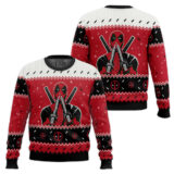 Hooktab Deadpool I'm Touching Myself Tonight Ugly Christmas Sweater