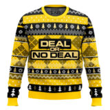 Hooktab Deal Or No Deal Ugly Christmas Sweater