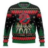 Hooktab Demogorgon Stranger Things Ugly Christmas Sweater