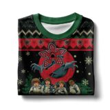 Hooktab Demogorgon Stranger Things Ugly Christmas Sweater