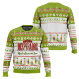 Hooktab Desperados Tequila Flavored Beer Ugly Christmas Sweater