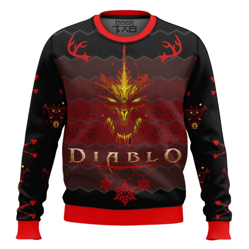 Hooktab Diablo 3 Ugly Christmas Sweater